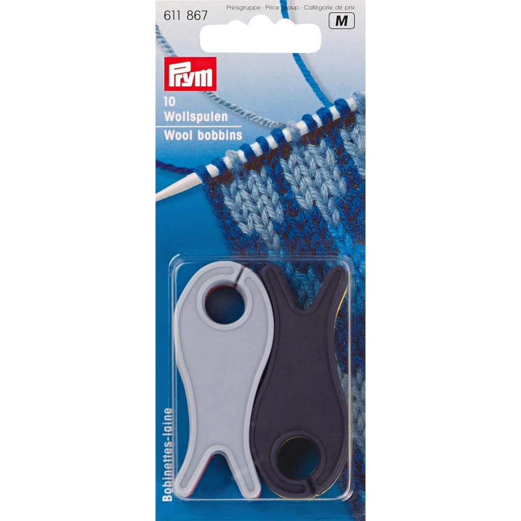 Bobinette laine plastique petit modèle PRYM - 10 pièces