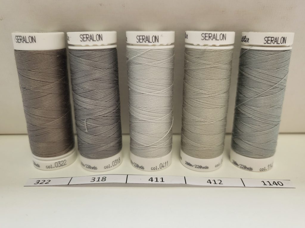 Fil Seralon 200m METTLER - les Gris Clairs