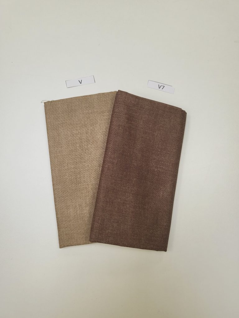 Tissu Linen les Marrons