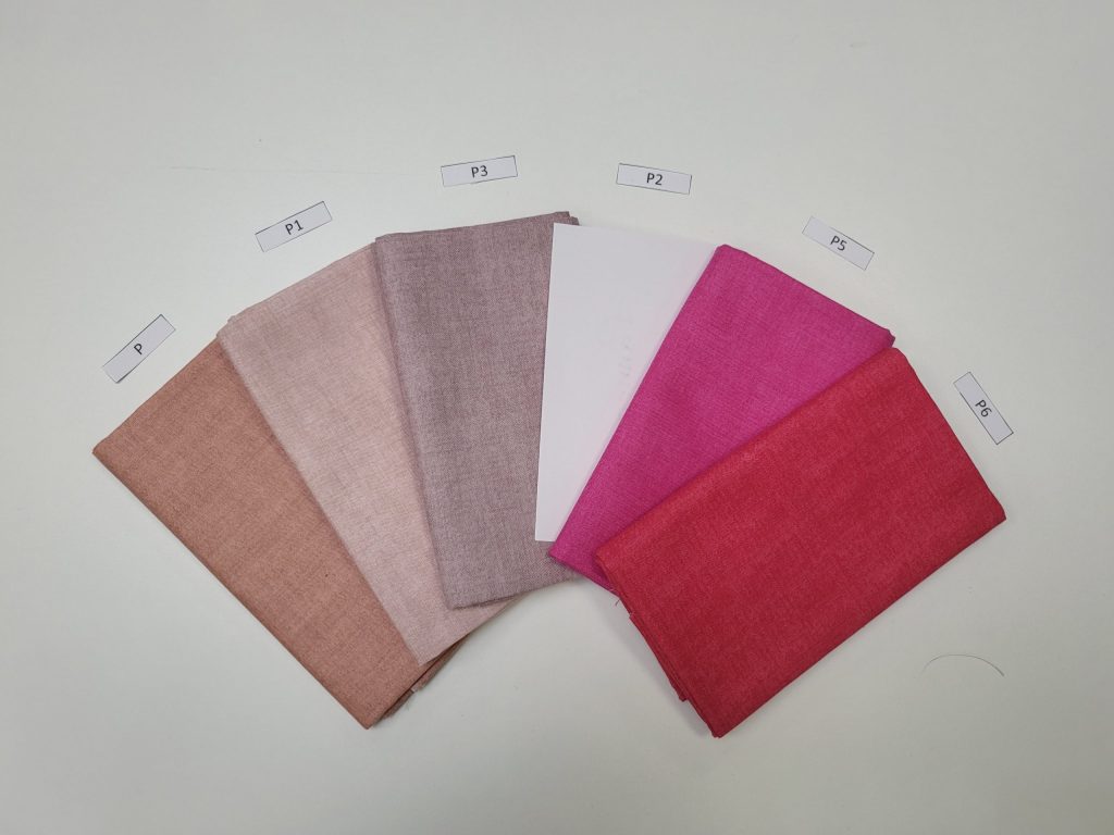 Tissu Linen les Roses