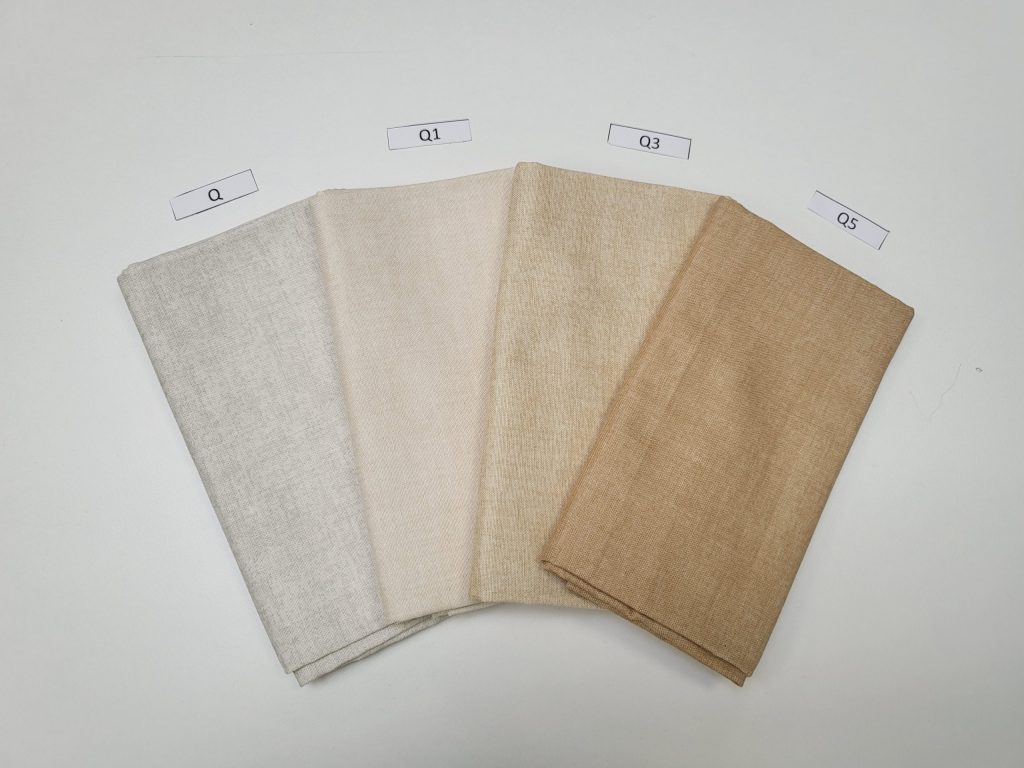 Tissu Linen les Beige