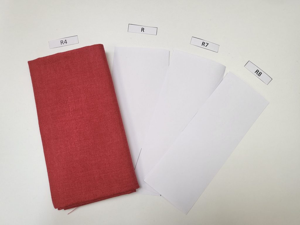 Tissu Linen les Rouges