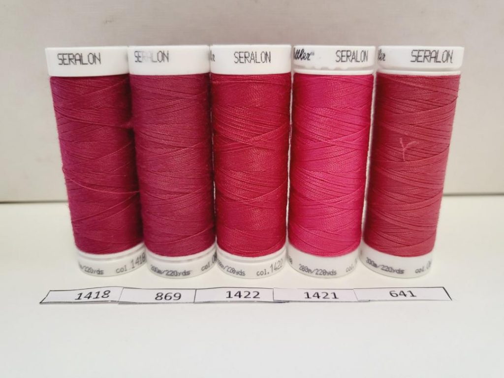 Fil Seralon 200m METTLER - les Fushia