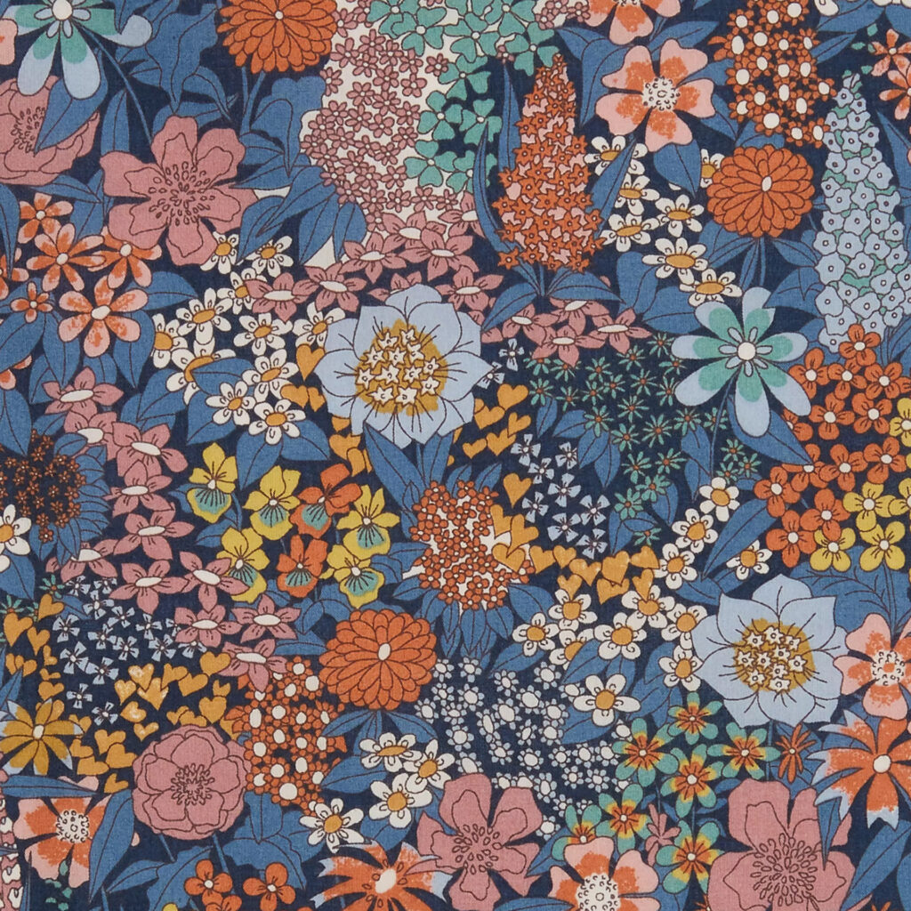 Tissu Liberty - Ciara bleu