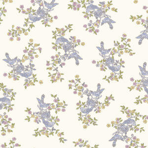 Tissu makower fleurs Abloom. Tissu coton