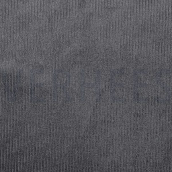 VeloursCôtelé -Dark Grey- 25cmx142cm – Image 4