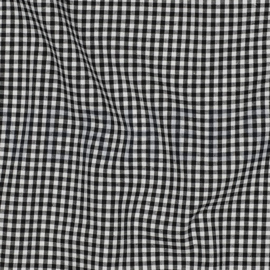 Tissu vichy 2.7mm - noir