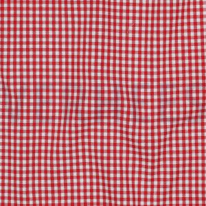 Tissu vichy 2.7mm - rouge