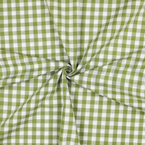 Tissu vichy - vert